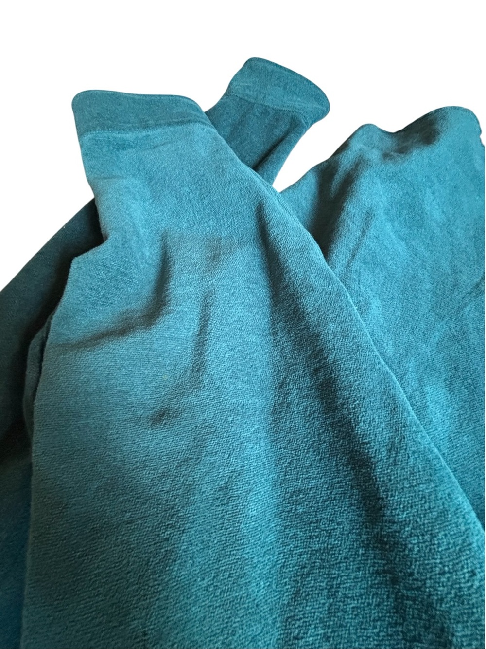 True Grit textured Cotton Teal Button Down Long Shirt Mens XL utility coastal - Picture 9 of 9